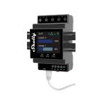 Shelly Pro 4PM Dual Cover WiFi+Ethernet+BlueTooth 2 db motoros redőny vezérlésére, DIN-sínre szerelhető