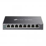 TP-Link DS108GP Omada 8-Port Gigabit Asztali Switch 8 PoE+ porttal