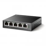 TP-Link TL-SF1005LP 10/100 5 portos switch 4 POE