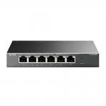 TP-Link TL-SF1006P 6-Port 10/100Mbps Asztali PoE Switch  4 PoE+ porttal