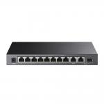 TP-Link TL-SG1210PP 10-Port Gigabit Asztali Switch 6 PoE+ és 2 PoE++ porttal