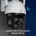 TP-Link VIGI C540 4MP Wi-Fi Outdoor Full-Color Pan Tilt Network Camera
