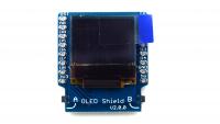 Wemos D1 Mini OLED 0.66" Shield V2.0.0 kijelző