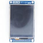Wemos D1 Mini TFT-2,4" Touch Shield V1.1.0 kijelző