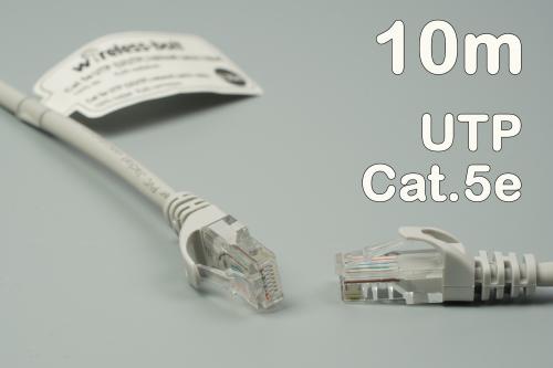 CAT.5e UTP szerelt patch kábel 10 m