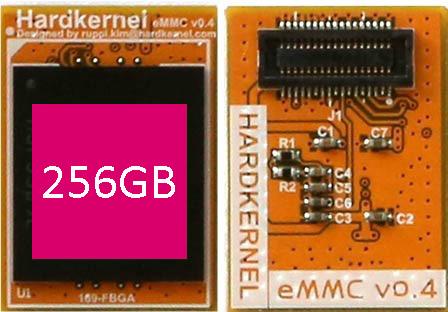 HARDKERNEL 256GByte eMMC Modul N2 Linux