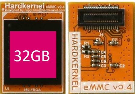 HARDKERNEL 32GByte eMMC Modul N2 Linux            