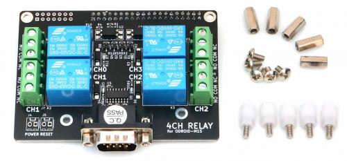 HARDKERNEL 4 Ch Relay board ODROID M1S-hez
