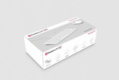 Raspberry Pi 500 Desktop Kit, 8GB, US bill