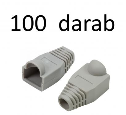 RJ45 törésgátló CAT.6 szürke 6,5 mm, Optro-Net