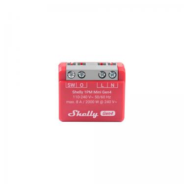 Shelly 1PM MINI Gen4 WiFi+BT/ZB 1 áramkör okosrelé