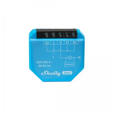 Shelly Plus 1L Gen3 WiFi+BT relé, csak fázis      