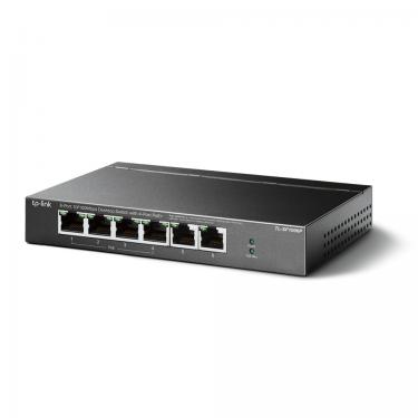 TP-Link TL-SF1006P 6-Port 10/100Mbps Asztali PoE Switch  4 PoE+ porttal