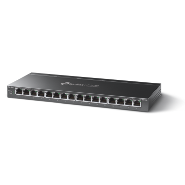 TP-Link TL-SG116P 16-Port Gigabit Asztali Switch 16 PoE+ porttal