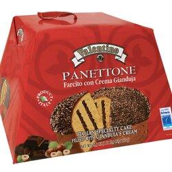Valentino panettone gianduia krémes csokival bevont 750g