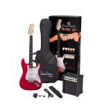 Soundsation RIDER GP CAR Elektromosgitár Szett – Candy Apple Red
