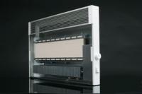 LHZ-Crystal1000 W-os hőtárolós fűtőpanel, radiátor 41,5cm széles, 44,5cm magas, 4,8kg, manuális termosztáttal