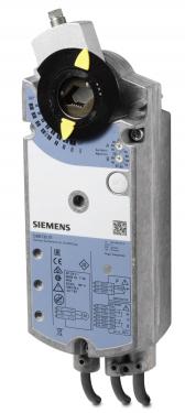 Siemens GBB335.1E 230 V, 25 Nm 3-pont zsalumozgató, 150 s, 2 kapcsoló, potenciométer