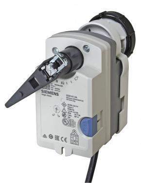 Siemens GSD141.9A motor csapokhoz AC/DC 24 V, Nyit/Zár, 3-pont, 2 Nm