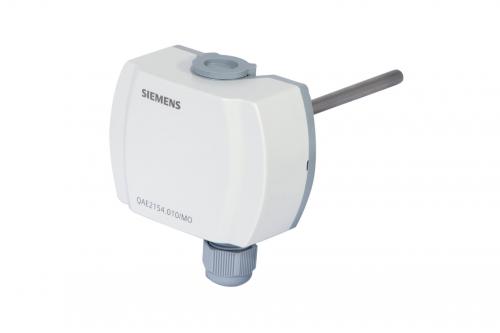 Siemens QAE2154.010/MO Merülő hőmérsékletérzékelő/távadó 10 cm MODBUS védőcső nélkül