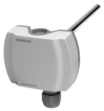 Siemens QAE2174.010 Merülő hőmérsékletérzékelő/távadó 10 cm 4..20 mA védőcső nélkül