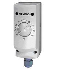 Siemens RAK-TR.1000B-H Hőmérséklet szabályozó 15...95 °C, 100 mm védőcsővel, 700 mm kapilláris érzékelővel, rögzítőszala