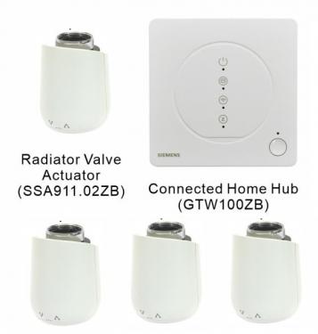 Siemens SCH-PACK3 Connected Home kezdő csomag GTW100ZB + 4 db SSA911.02ZB (Zigbee)