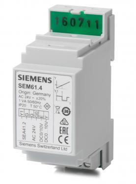 Siemens SEM61.4 Jelátalakító DC 0…10 V vagy DC 0 / 10 V és AC 0 / 24 V