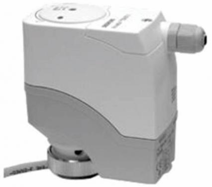Siemens SSA81.1 Elektromotoros szelepmozgató, 100 N, 2.5 mm, AC 24 V, 1.5 m, 3Pont külső kapcsolóval