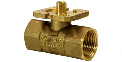 Siemens VAI61.32 Egyutú szabályozó golyóscsap, PN40, DN32,egyenszázalékos szelep karakterisztika, belső menet 11/4"
