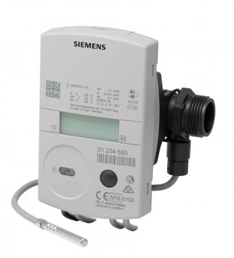Siemens WSN525-0E/LG Qn 2,5 m3/h ultrahangos hőmennyiségmérő Fűtés/Hűtés 11 év elemélettartam