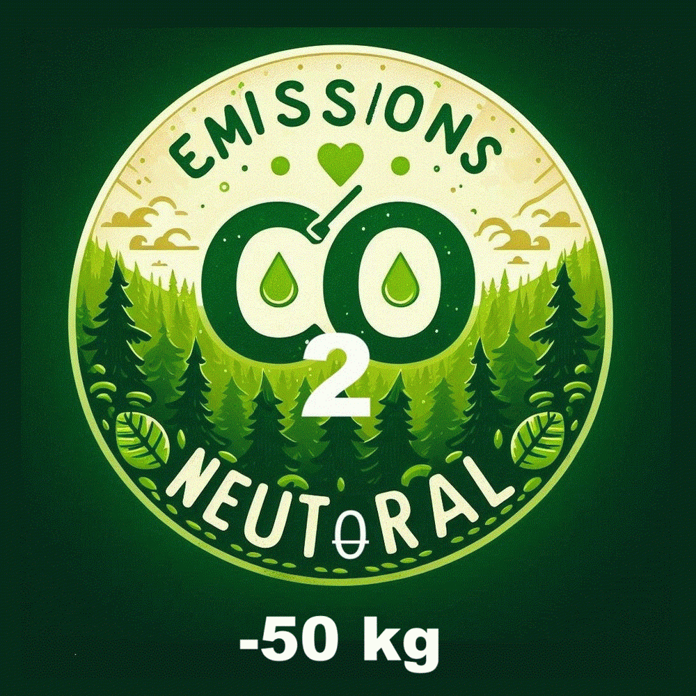 ~ 50 kg co2 megtakarítás