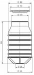 1.7 - DN 800 K esővíz - talajvíz átemelő akna, lépésálló fedéllel;