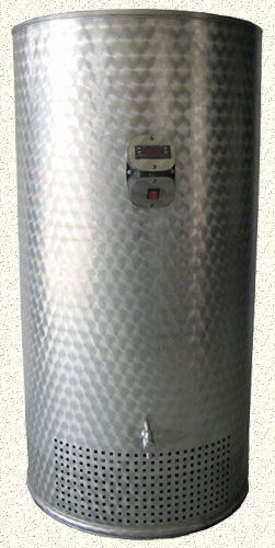 1.3. <> 100 L-es hűtőkompresszoros  rozsdamentes hűtő tartály