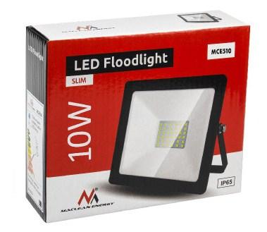 LED vékony 10 W-os reflektor