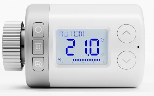 Honeywell HR27EE Programozható elektronikus radiátor termosztátfej LCD kijelzővel és háttérvilágítással M30*1,5