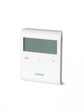 Siemens RDD100.1RF LCD kijelzős vezeték nélküli szobatermosztát (csak beltéri egység)