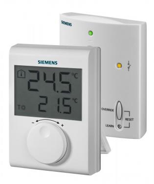 Siemens RDH100RF/SET LCD kijelzős vezeték nélküli szobatermosztát