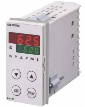 Siemens RWF55.50A9 univerzális szabályzó 96*48mm, 3-pont és modbus kimenettel