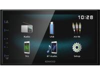 Kenwood DMX120BT érintőkijelzős autómultimédia okostelefon tükrözéssel és kihangosítóval