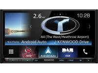 Kenwood DNX8160DABS navigációs mobil multimédia rendszer 