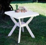 Asztal 79x79 cm fehér NILO